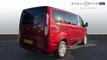 SPOTICAR Ford Tourneo Custom 2.0 320 Ecoblue Titanium L1 Euro 6 (s/s) 5dr Used Car - Commercial Vehicle Diesel Red - Leicester - 1200557121_3