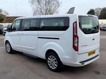 SPOTICAR Ford Tourneo Custom 2.0 320 Ecoblue Mhev Titanium L2 Euro 6 (s/s) 5dr Used Car - Commercial Vehicle Diesel White - Billinghay - 1200589317_2