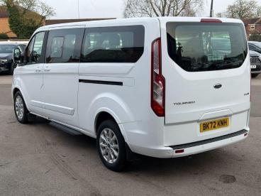 SPOTICAR Ford Tourneo Custom 2.0 320 Ecoblue Mhev Titanium L2 Euro 6 (s/s) 5dr Used Car - Commercial Vehicle Diesel White - Billinghay - 1200589317_3
