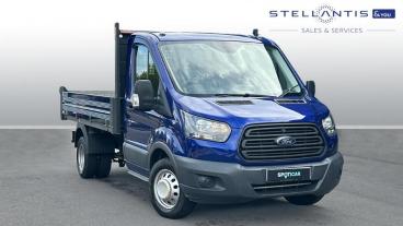 SPOTICAR Ford Transit 2.2 Tdci 350 Hdt Rwd L3 H1 Euro 6 (s/s) 2dr (drw) Used Car - Commercial Vehicle Diesel Blue - Bristol - 1200542452_1