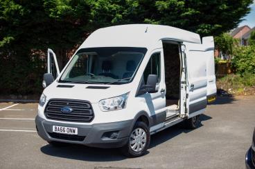 SPOTICAR Ford Transit 2.2 Tdci 350 Fwd L2 H2 Euro 5 5dr Used Car - Commercial Vehicle Diesel White - Hinckley - 1200614491_4