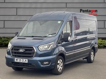 SPOTICAR Ford Transit 2.0 350 Ecoblue Limited Auto Fwd L3 H2 Euro 6 (s/s Used Car - Commercial Vehicle Diesel Blue - Sheffield - 1200632958_4