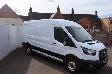 SPOTICAR Ford Transit 2.0 350 Ecoblue Leader Fwd L3 H2 Euro 6 (s/s) 5dr Used Car - Commercial Vehicle Diesel White - Wellingborough - 1200633379_1