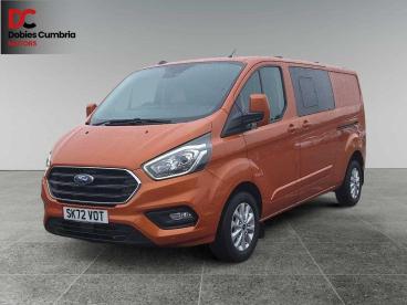SPOTICAR Ford Transit Custom 2.0 320 Ecoblue Limited Crew Van Auto L2 H1 Euro 6 Used Car - Commercial Vehicle Diesel Orange - Workington - 1200524034_3