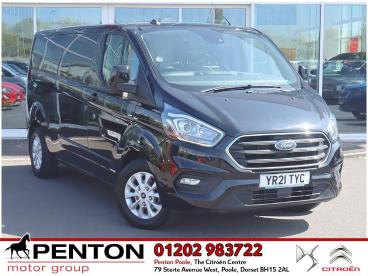 SPOTICAR Ford Transit Custom 2.0 300 Ecoblue Limited Auto L2 H1 Euro 6 (s/s) 5d Used Car - Commercial Vehicle Diesel Black - Poole - 1200527672_1
