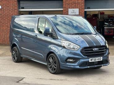 SPOTICAR Ford Transit Custom 2.0 290 Ecoblue Sport Auto L1 H1 Euro 6 (s/s) 5dr Used Car - Commercial Vehicle Diesel Blue - Billinghay - 1200550603_1