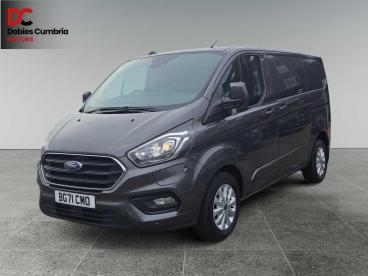 SPOTICAR Ford Transit Custom 1.0 340 Ecoboost 13.6kwh Limited Auto L1 H1 Euro 6 Used Car - Commercial Vehicle Plug-in Hybrid Grey - Workington - 1200550616_3