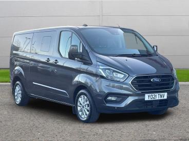 SPOTICAR Ford Transit Custom 2.0 320 Ecoblue Limited Crew Van Auto L2 H1 Euro 6 Used Car - Commercial Vehicle Diesel Grey - Worksop - 1200560541_1