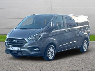 SPOTICAR Ford Transit Custom 2.0 320 Ecoblue Limited Crew Van Auto L2 H1 Euro 6 Used Car - Commercial Vehicle Diesel Grey - Worksop - 1200560541_3