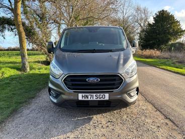 SPOTICAR Ford Transit Custom 2.0 320 Ecoblue Limited Crew Van Auto L2 H1 Euro 6 Used Car - Commercial Vehicle Diesel Grey - Trowbridge - 1200567654_4