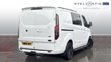 SPOTICAR Ford Transit Custom 2.0 300 Ecoblue Limited Crew Van L1 H1 Euro 6 5dr Used Car - Commercial Vehicle Diesel White - Salford - 1200572150_4