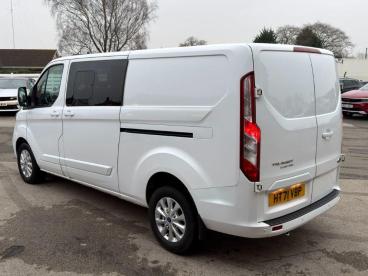 SPOTICAR Ford Transit Custom 2.0 320 Ecoblue Limited Crew Van Auto L2 H1 Euro 6 Used Car - Commercial Vehicle Diesel White - Billinghay - 1200573018_2