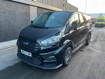 SPOTICAR Ford Transit Custom 2.0 320 Ecoblue Ms-rt Auto L2 H1 Euro 6 (s/s) 5dr Used Car - Commercial Vehicle Diesel Black - Cheltenham - 1200574939_3