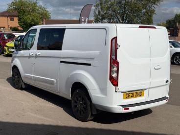 SPOTICAR Ford Transit Custom 2.0 320 Ecoblue Limited Crew Van L2 H1 Euro 6 (s/s Used Car - Commercial Vehicle Diesel White - Billinghay - 1200596919_2