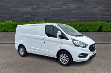 SPOTICAR Ford Transit Custom 2.0 300 Ecoblue Limited L1 H1 Euro 6 (s/s) 5dr Used Car - Commercial Vehicle Diesel White - Telford - 1200600950_1