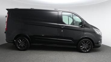 SPOTICAR Ford Transit Custom 2.0 290 Ecoblue Sport L1 H1 Euro 6 (s/s) 5dr Used Car - Commercial Vehicle Diesel Black - St. Austell - 1200606255_2