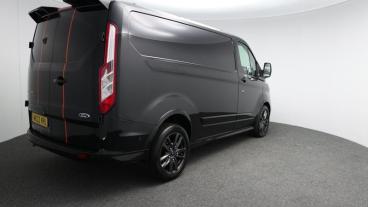 SPOTICAR Ford Transit Custom 2.0 290 Ecoblue Sport L1 H1 Euro 6 (s/s) 5dr Used Car - Commercial Vehicle Diesel Black - St. Austell - 1200606255_3