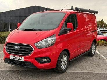 SPOTICAR Ford Transit Custom 2.0 280 Ecoblue Limited Auto L1 H1 Euro 6 (s/s) 5d Used Car - Commercial Vehicle Diesel Red - Cheltenham - 1200628691_3