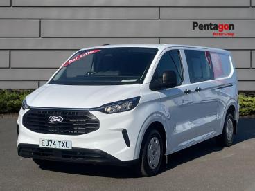 SPOTICAR Ford Transit Custom 2.0 280 Ecoblue Trend Crew Van L2 H1 Euro 6 (s/s) Used Car - Commercial Vehicle Diesel White - Sheffield - 1200632959_4