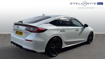 SPOTICAR Honda Civic 2.0 H I-mmd Advance Ecvt Euro 6 (s/s) 5dr Used Car - Saloon Hybrid White - Bristol - 1200540705_3