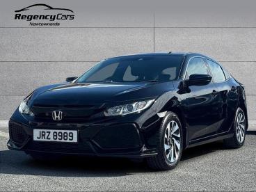 SPOTICAR Honda Civic 1.0 Vtec Turbo Se Cvt Euro 6 (s/s) 5dr Used Car - Saloon Petrol Black - Newtownards - 1200544854_3