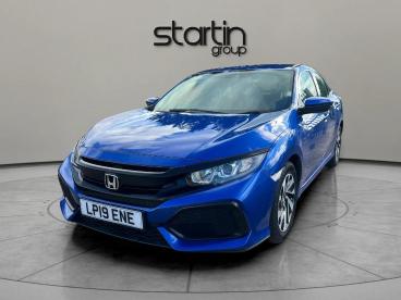 SPOTICAR Honda Civic 1.0 Vtec Turbo Se Euro 6 (s/s) 5dr Used Car - Saloon Petrol Blue - Redditch - 1200550181_3