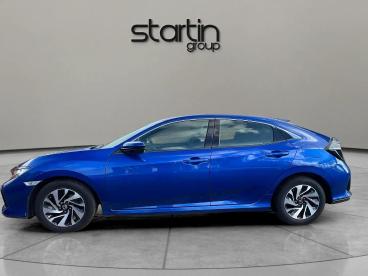 SPOTICAR Honda Civic 1.0 Vtec Turbo Se Euro 6 (s/s) 5dr Used Car - Saloon Petrol Blue - Redditch - 1200550181_5
