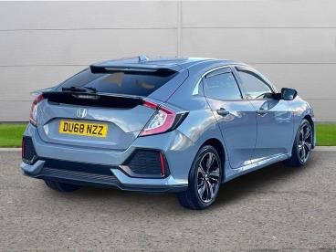SPOTICAR Honda Civic 1.0 Vtec Turbo Sr Cvt Euro 6 (s/s) 5dr Used Car - Saloon Petrol Grey - Worksop - 1200552443_5
