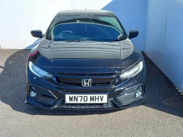 SPOTICAR Honda Civic 1.0 Vtec Turbo Ex Sport Line Euro 6 (s/s) 5dr Used Car - Saloon Petrol Black - Trowbridge - 1200564169_3