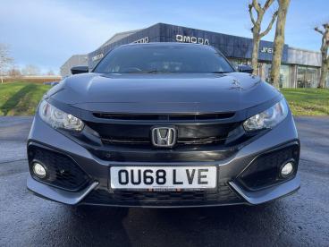 SPOTICAR Honda Civic 1.0 Vtec Turbo Sr Cvt Euro 6 (s/s) 5dr Used Car - Saloon Petrol Grey - Swansea - 1200565048_2