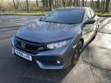 SPOTICAR Honda Civic 1.0 Vtec Turbo Sr Cvt Euro 6 (s/s) 5dr Used Car - Saloon Petrol Grey - Swansea - 1200565048_3