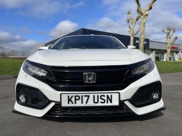 SPOTICAR Honda Civic 1.5 Vtec Turbo Sport Euro 6 (s/s) 5dr Used Car - Saloon Petrol White - Swansea - 1200584292_2