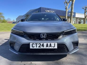 SPOTICAR Honda Civic 2.0 H I-mmd Sport Ecvt Euro 6 (s/s) 5dr Used Car - Saloon Hybrid Grey - Swansea - 1200597815_2