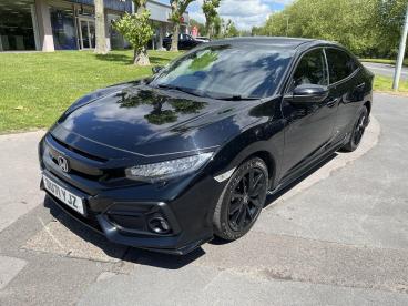SPOTICAR Honda Civic 1.5 Vtec Turbo Sport Euro 6 (s/s) 5dr Used Car - Saloon Petrol Black - Swansea - 1200609114_3