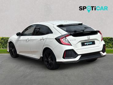 SPOTICAR Honda Civic 1.0 Vtec Turbo Sport Line Euro 6 (s/s) 5dr Used Car - Saloon Petrol White - Dumfries - 1200609426_2