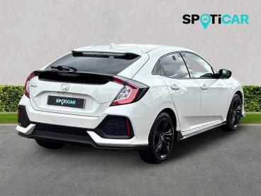 SPOTICAR Honda Civic 1.0 Vtec Turbo Sport Line Euro 6 (s/s) 5dr Used Car - Saloon Petrol White - Dumfries - 1200609426_3