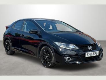 SPOTICAR Honda Civic 1.8 I-vtec Se Plus (navi) Auto Euro 6 5dr Used Car - Saloon Petrol Black - Uckfield - 1200611540_1