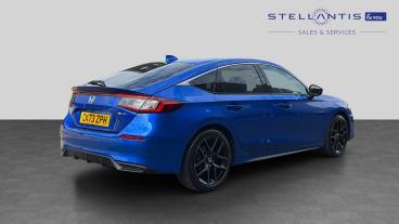 SPOTICAR Honda Civic 2.0 H I-mmd Advance Ecvt Euro 6 (s/s) 5dr Used Car - Saloon Hybrid Blue - Bristol - 1200612002_3