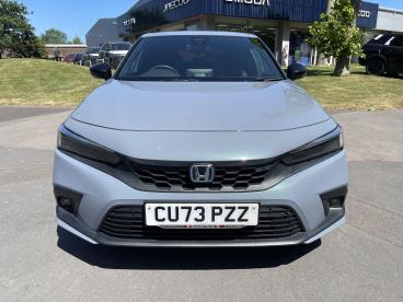 SPOTICAR Honda Civic 2.0 H I-mmd Sport Ecvt Euro 6 (s/s) 5dr Used Car - Saloon Hybrid Grey - Swansea - 1200618734_2