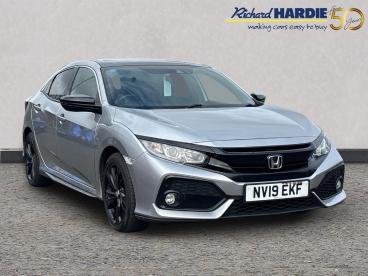 SPOTICAR Honda Civic 1.6 I-dtec Ex Auto Euro 6 (s/s) 5dr Used Car - Saloon Diesel Silver - Wallsend - 1200621599_1