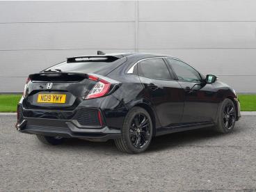SPOTICAR Honda Civic 1.0 Vtec Turbo Sr Euro 6 (s/s) 5dr Used Car - Saloon Petrol Black - Selby - 1200631184_5