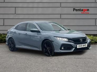 SPOTICAR Honda Civic 1.0 Vtec Turbo Sr Cvt Euro 6 (s/s) 5dr Used Car - Saloon Petrol Grey - Derby - 1200631826_1