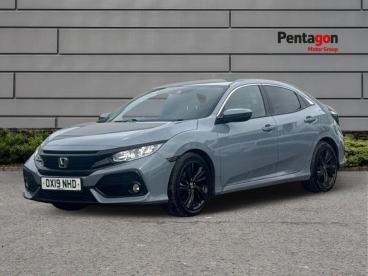 SPOTICAR Honda Civic 1.0 Vtec Turbo Sr Cvt Euro 6 (s/s) 5dr Used Car - Saloon Petrol Grey - Derby - 1200631826_3
