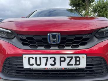 SPOTICAR Honda Civic 2.0 H I-mmd Advance Ecvt Euro 6 (s/s) 5dr Used Car - Saloon Hybrid Red - Swansea - 1200636466_4