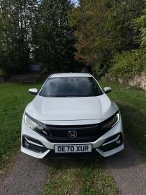 SPOTICAR Honda Civic 1.0 Vtec Turbo Sr Euro 6 (s/s) 5dr Used Car - Saloon Petrol White - Abergavenny - 1200637768_2