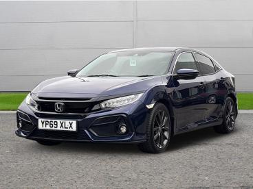 SPOTICAR Honda Civic 1.0 Vtec Turbo Sr Cvt Euro 6 (s/s) 5dr Used Car - Saloon Petrol Blue - Worksop - 1200637788_3