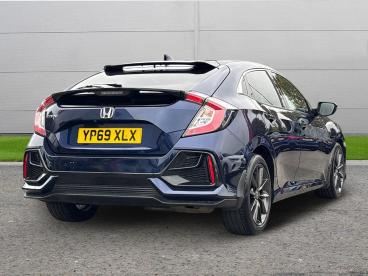 SPOTICAR Honda Civic 1.0 Vtec Turbo Sr Cvt Euro 6 (s/s) 5dr Used Car - Saloon Petrol Blue - Worksop - 1200637788_5