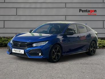 SPOTICAR Honda Civic 1.5 Vtec Turbo Gpf Sport Plus Euro 6 (s/s) 5dr Used Car - Saloon Petrol Blue - Derby - 1200640085_3