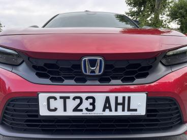 SPOTICAR Honda Civic 2.0 H I-mmd Sport Ecvt Euro 6 (s/s) 5dr Used Car - Saloon Hybrid Red - Swansea - 1200640220_4