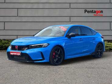 SPOTICAR Honda Civic 2.0 Vtec Turbo Type R Euro 6 (s/s) 5dr Used Car - Saloon Petrol Blue - Lincoln - 1200640525_3